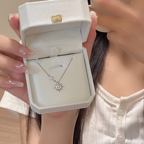 Celestial Sun & Star Necklace